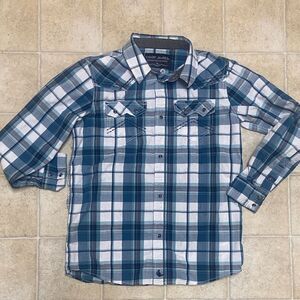 Cody James 💯% Cotton Shirt Boy’s Large Western